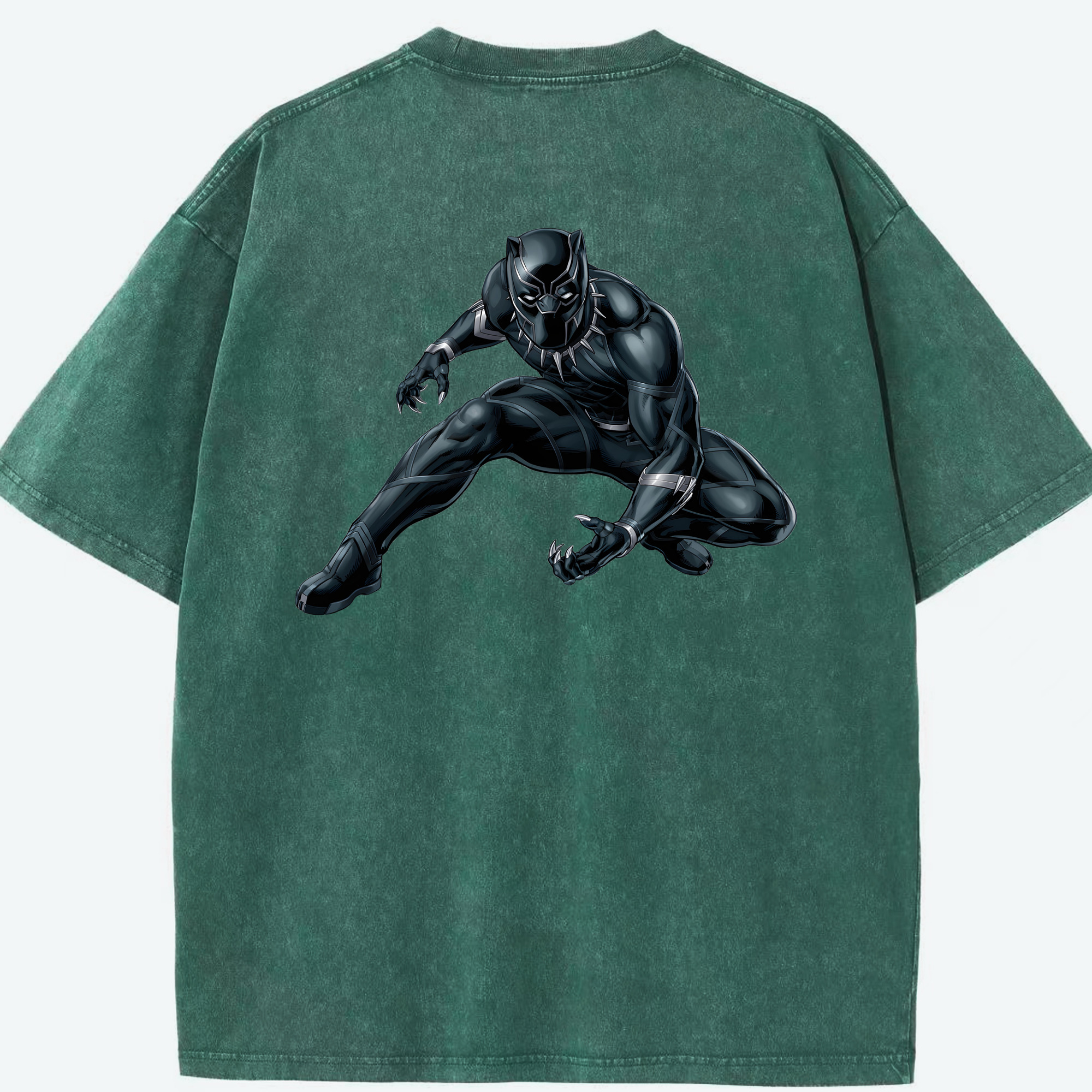 （画像用） アベンジャーズ The Avengers 綿100% ヴィンテージ風 半袖Tシャツ（背面プリント）